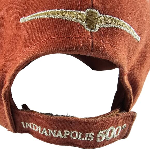 Indianapolis 500 Hat Indiana Motor Speedway 90th Race 2006 Orange Gold Limited - Picture 9 of 12